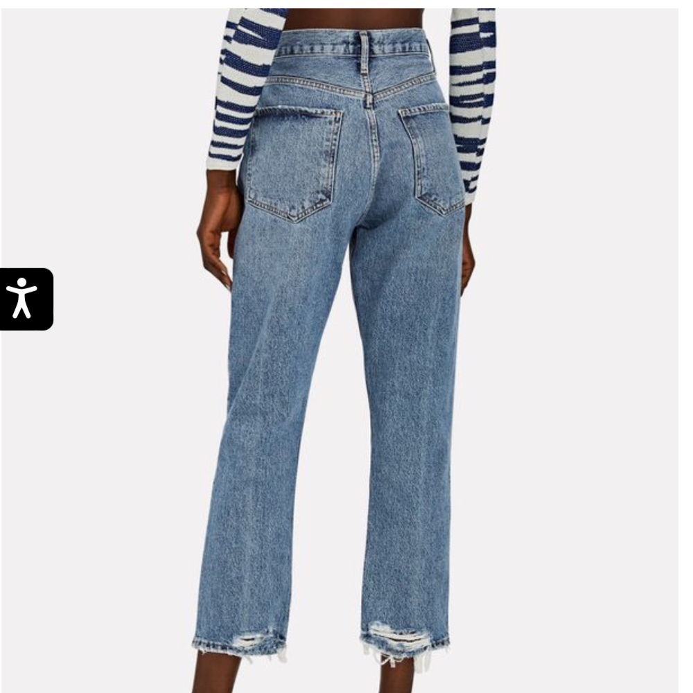 Agolde Riley High Rise Straight Jean - size 27